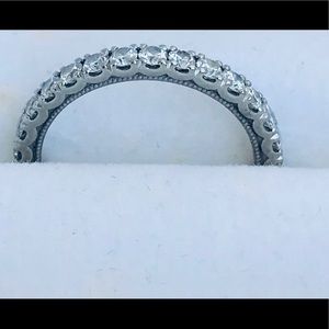 Tacori Platinum Wedding Band Size 7